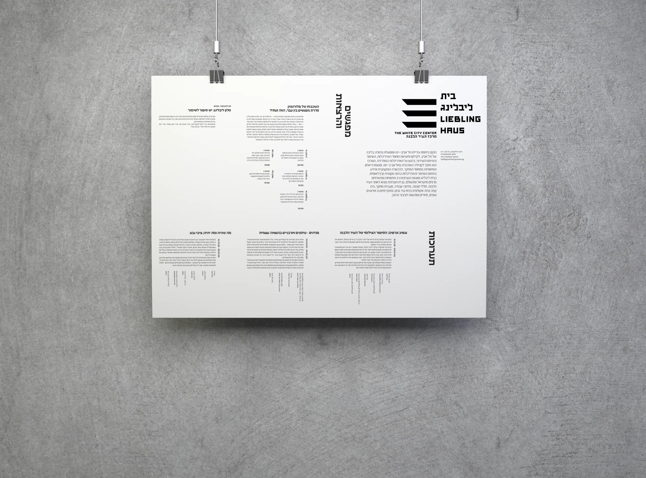 Liebling Haus Poster